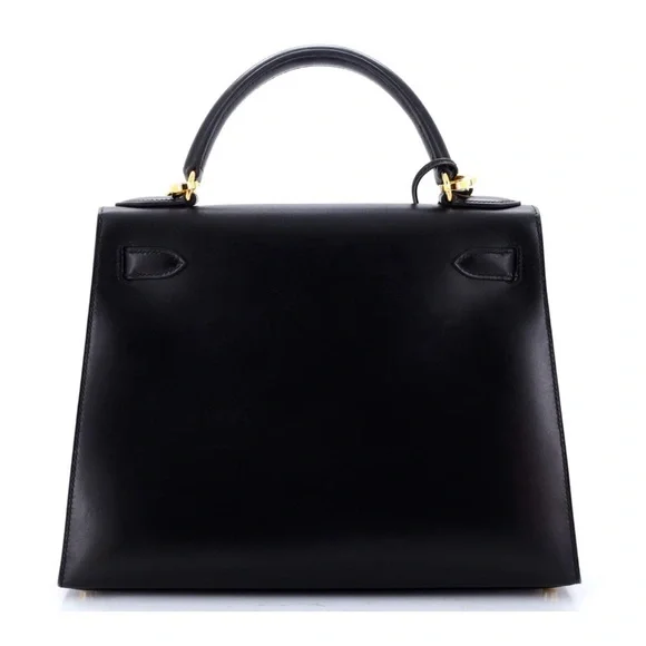 Kelly Nior Box Calf with Gold Hardware - Picture 2 of 8